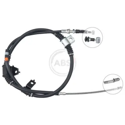Cable de accionamiento, freno de estacionamiento A.B.S. K17560 Garantía Incluida
